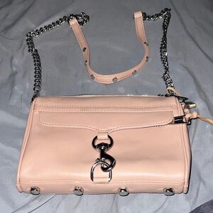 Rebecca Minkoff Blush Leather Crossbody Bag